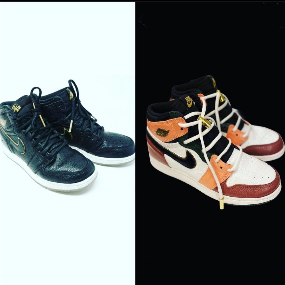 Custom Air Jordan 1 US women 7.5/sz 6Y